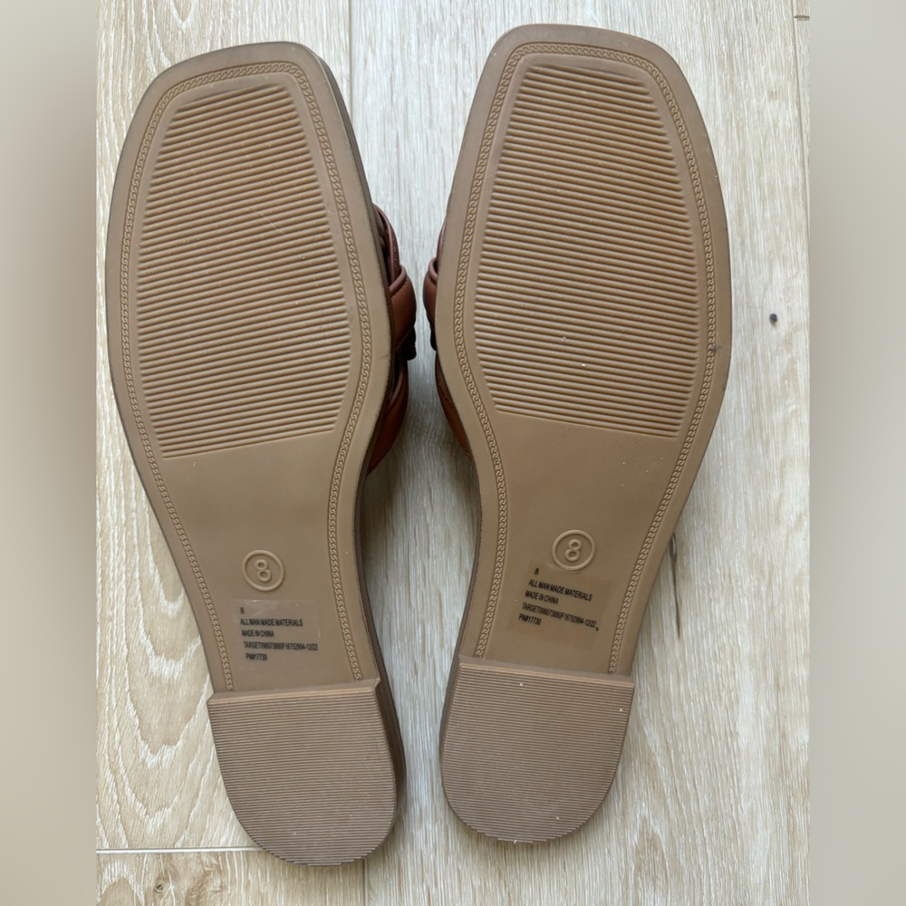 New brown sandals. A New Day. Never worn. Size 8 - Picture 2 of 2
